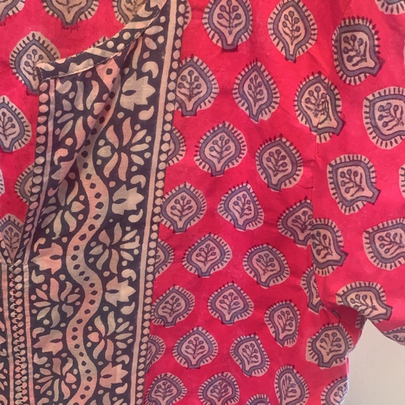 SZ Blockprints tunic for J Crew - Picture 4 of 5